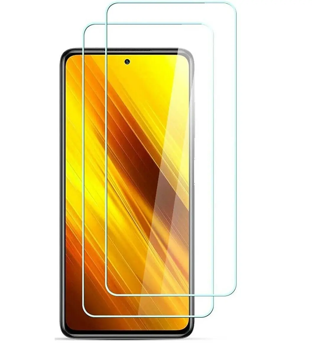 

(2 упаковки) Закаленное стекло для защиты экрана Xiaomi Poco X3 Pro