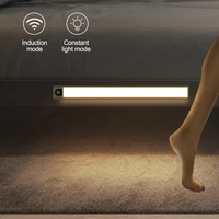 ultra thin intelligent human body induction light wiring free magnetic night light led home porch wardrobe shoe cabinet llight