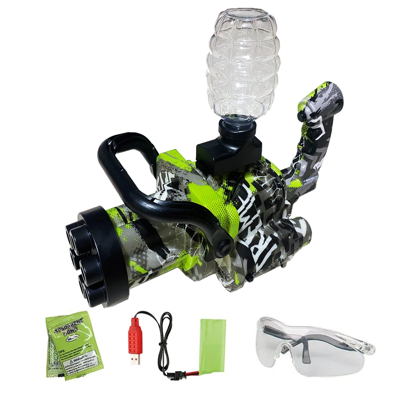 

Автоматические Гелевые Ball Electric Blaster ABS Автоматические Гелевые Blaster с водяными бусинами и очками для активного отдыха Игрушка для стрельбы