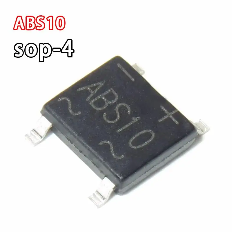 50 шт., интегральная схема для моста ABS10 SOP-4 SMD ABS210, ABS8, MB6M, MB10M, MB10F, MB6S, MB8S, MB8F, MB6F, MB10S, DIP-4
