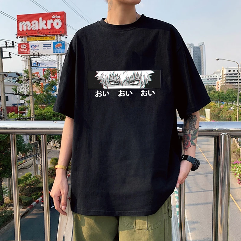 Горячие аниме My Hero Academia Bakugou Katsuki Eyes футболки женские Aizawa Shouta And Todoroki Shoto Kawaii