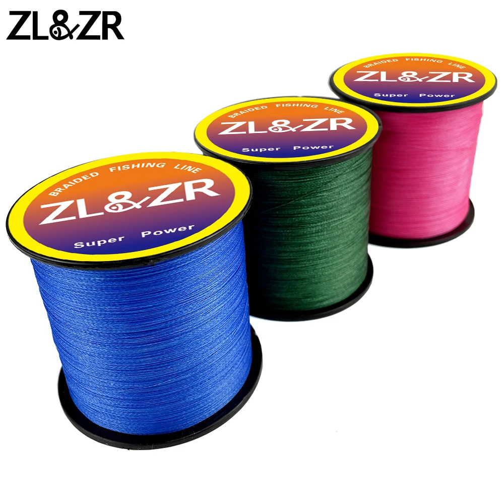 

100M&300M Multicolor Braided Line 4X Lure Fishing Line Multifilament PE Line for Saltwater and Freshwater Fishing