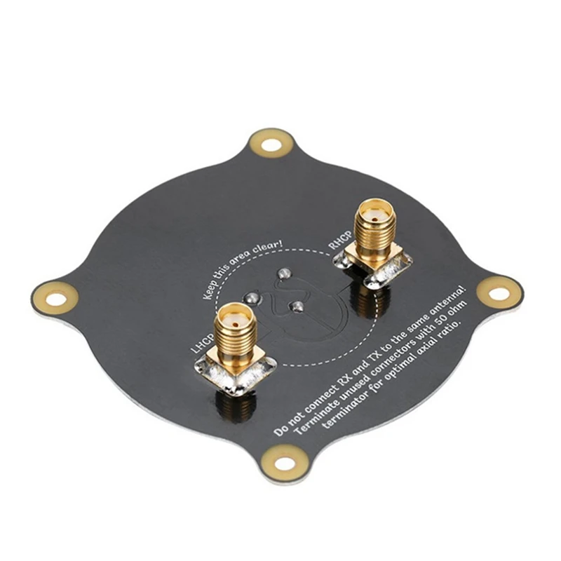 5 8 ГГц патч-антенна с тройной подачей SMA Направленная круговополяризованная