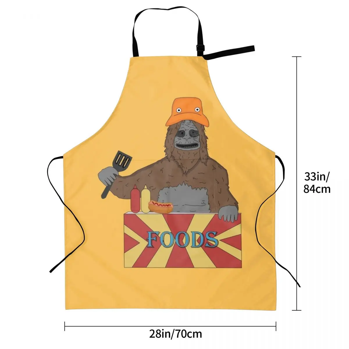 Большой лес шоу приготовление хот-догов продукты сэндвич грузовик забавная