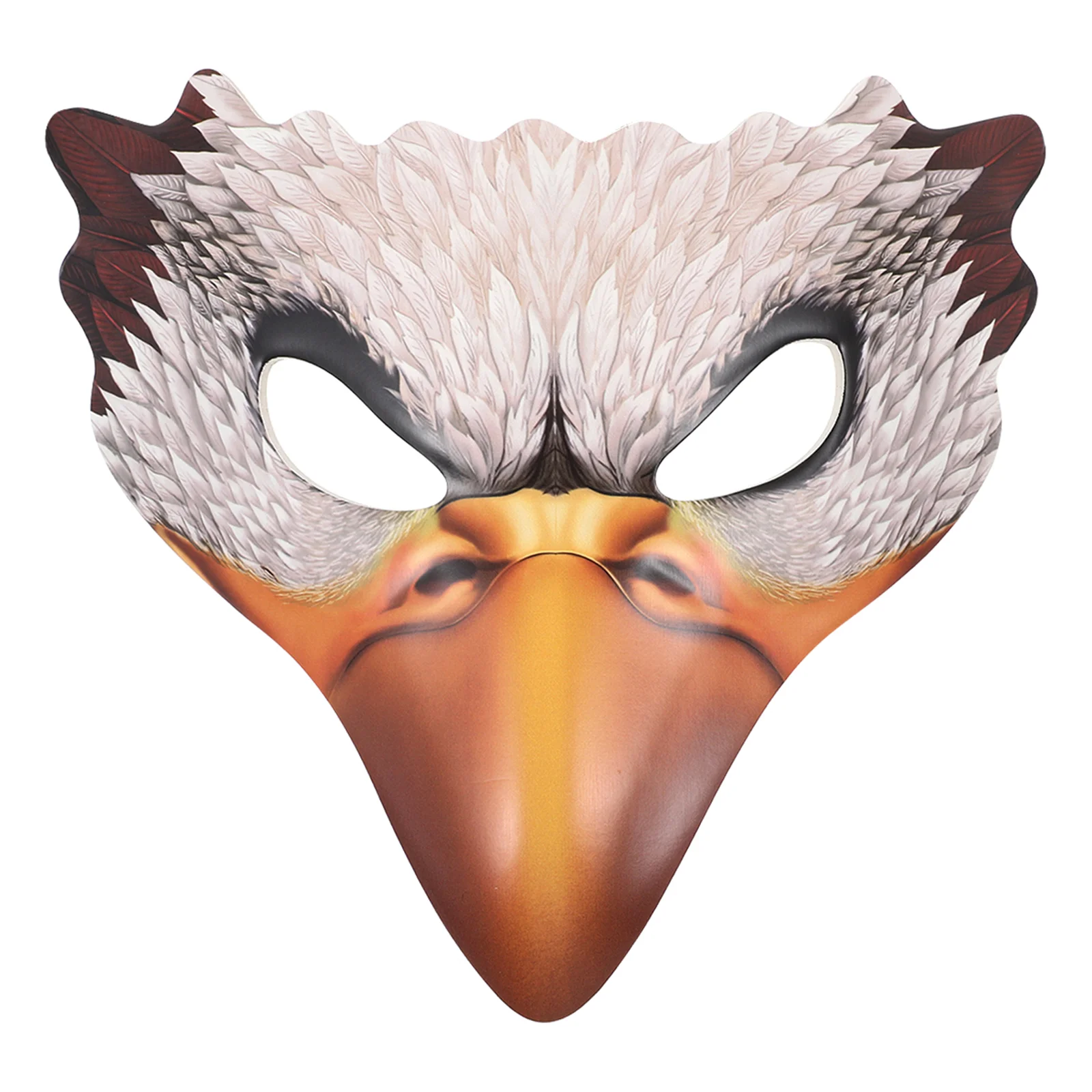 

Creative Halloween Mask Lifelike Simulation Eagle Mask Cosplay Prop Halloween Party Supply