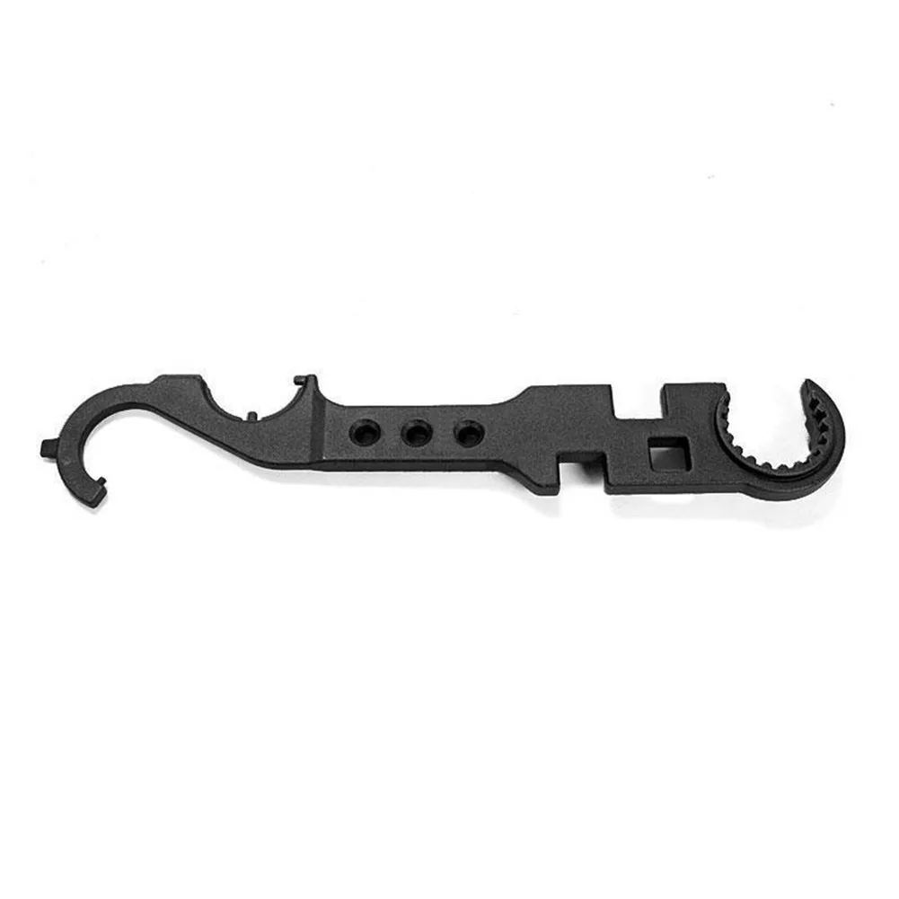 

Multi-Function Wrench AR15 M4 Outdoor Heavy Duty Steel Wrench Hunting Tools Nut Wrench Camping Installation Tightening