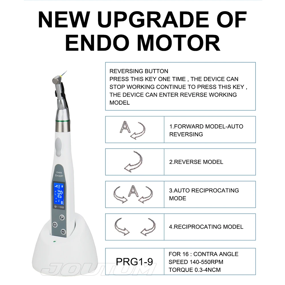 NICEDEN Dental 9 режимов Endo Dontic вращается вперед и назад беспокойство Стоматологический