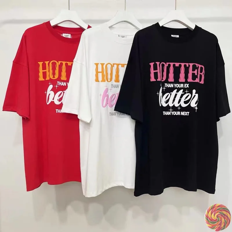 

2022SS Colorful Letter Print VETEMENTS Short Sleeves T-Shirt