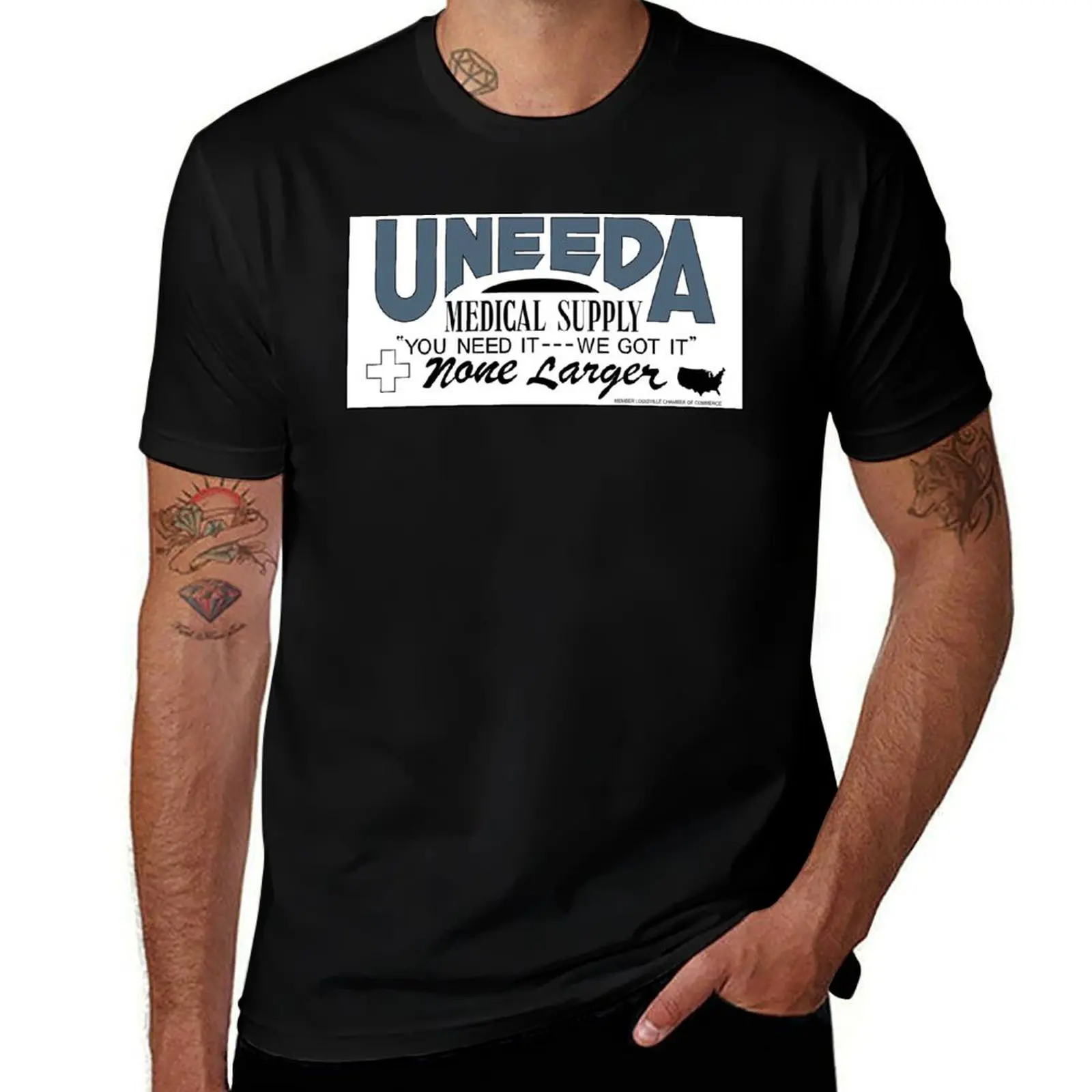 Фото Футболка Uneeda Medical Supply (Возвращение живых мертвецов) для отдыха на природе №1