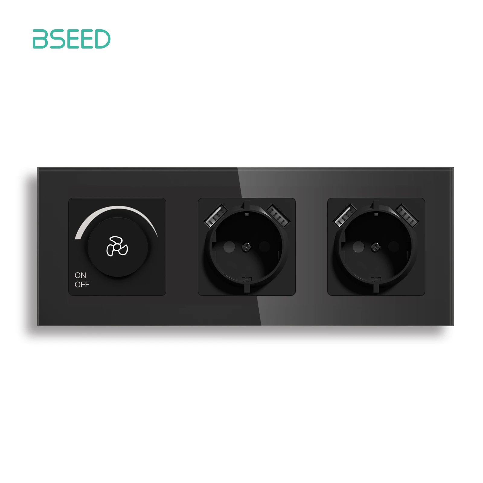 

Переключатель потолочного вентилятора BSEED с розеткой USB Type-C