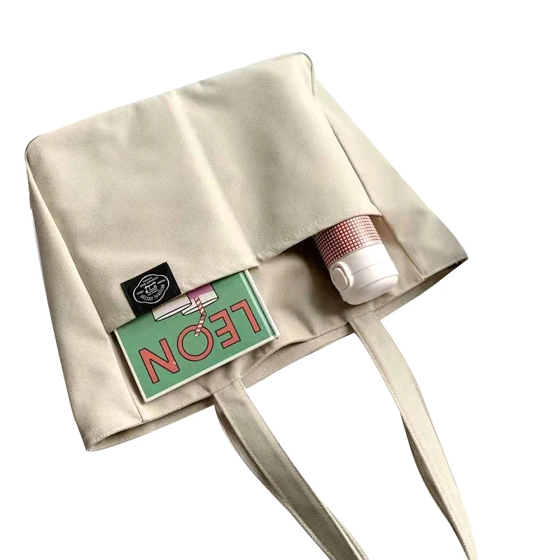 2022 Grocery Bag Canvas Bags Women's Bag Shoulder Bags Shopping Fashion Large-capacity Personality School Bags All-match Travel