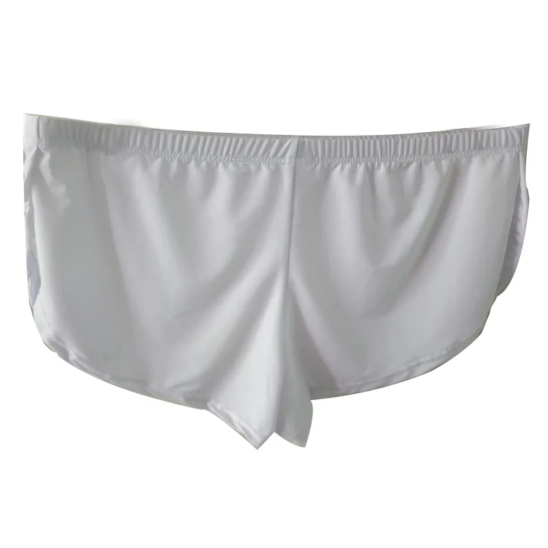 

Fashion Sleepwear Loose Comfy Men's Boxer Shorts Pajamas Side Split Underwear Shorts Panties Underpants Trunk Sexy Underwear Man