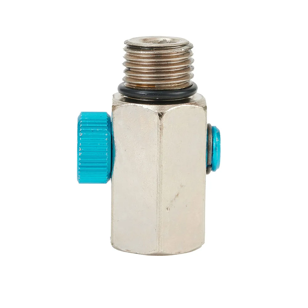 

1pc Air Flow Regulator Control Tool Valve 1/4" NPT In-Line Air Regulator Thumbscrew Valve Control Pneumatic Tool Accessories