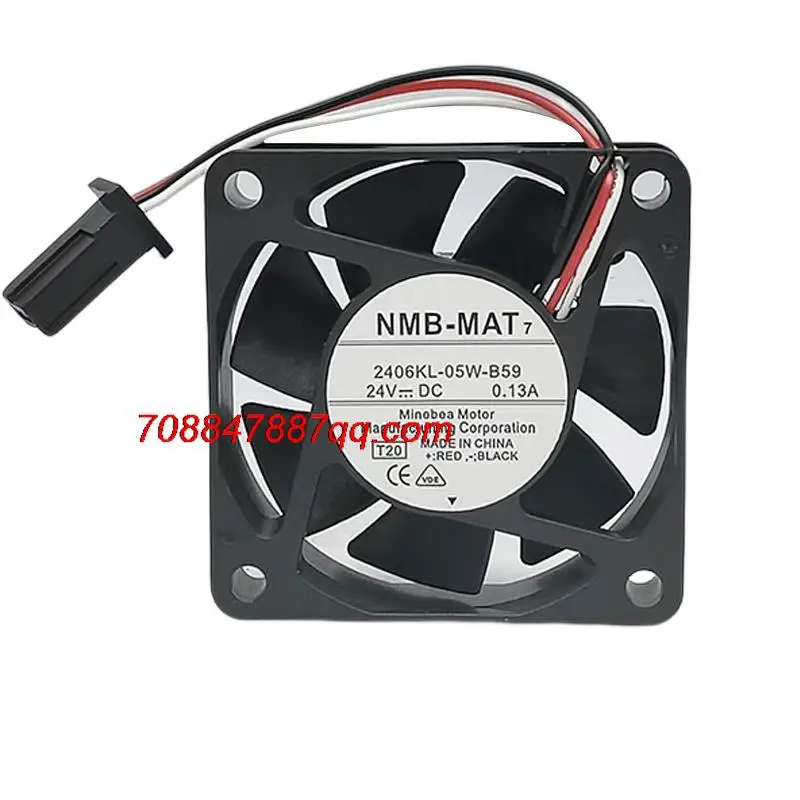Оригинальный 100% Аутентичный 2406KL-05W-B59 24V 0.13A 60*60*15 мм