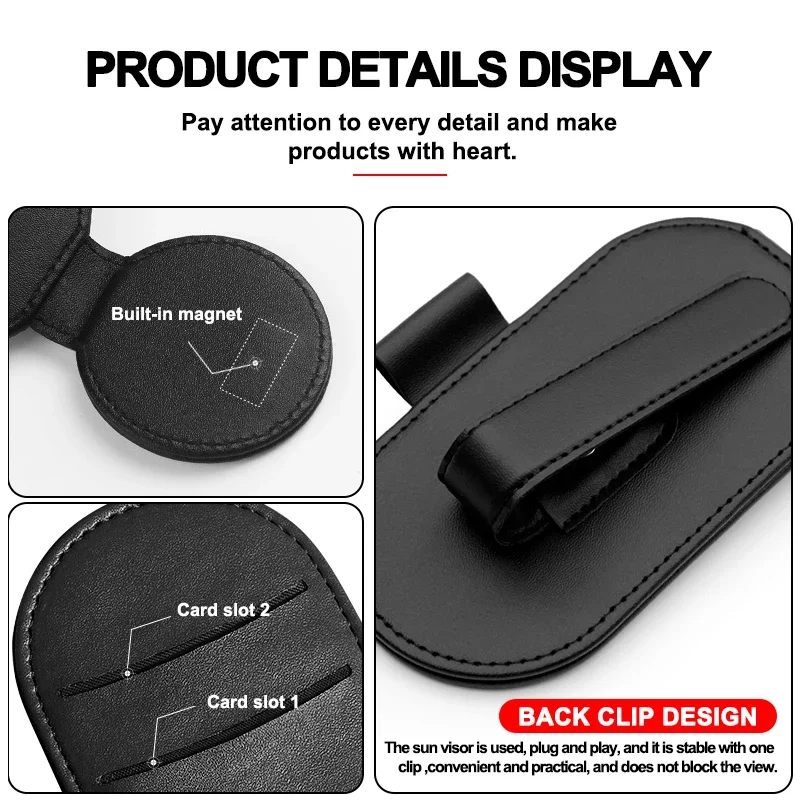 Новинка Стайлинг автомобиля Кожаный Автомобильный солнцезащитный козырек