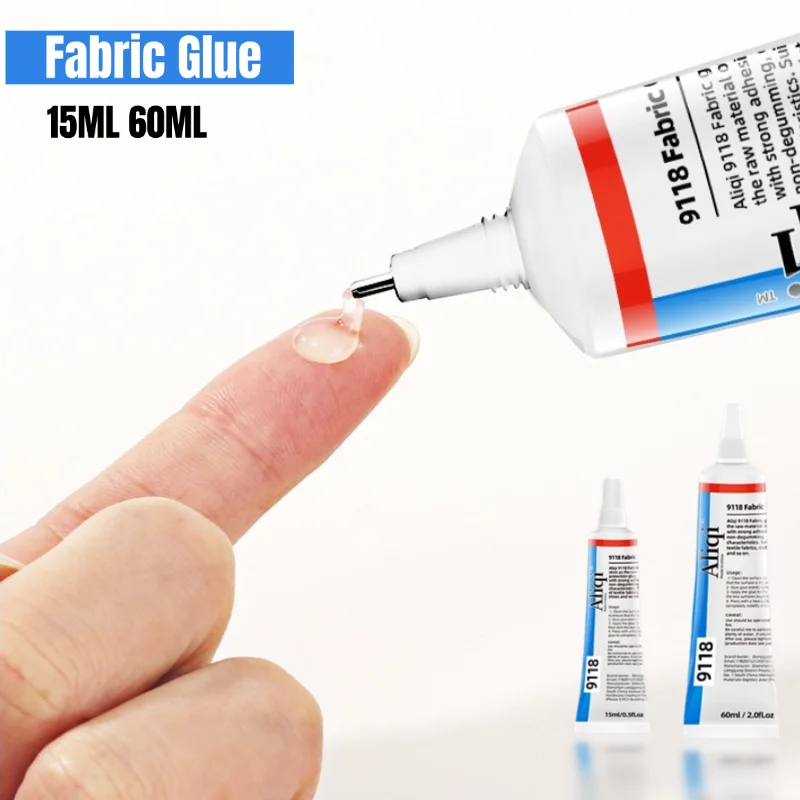 

Быстросохнущий клей для ткани 15/60 мл