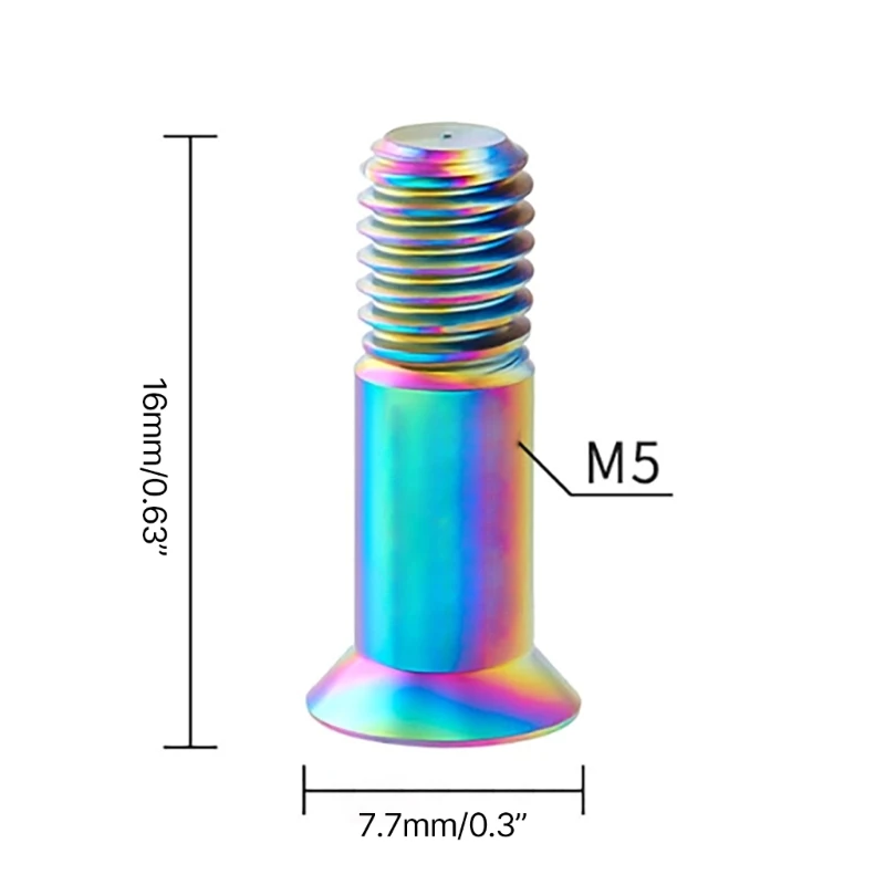 2 шт. велосипеды из сплава винты заднего переключателя шкива направляющего