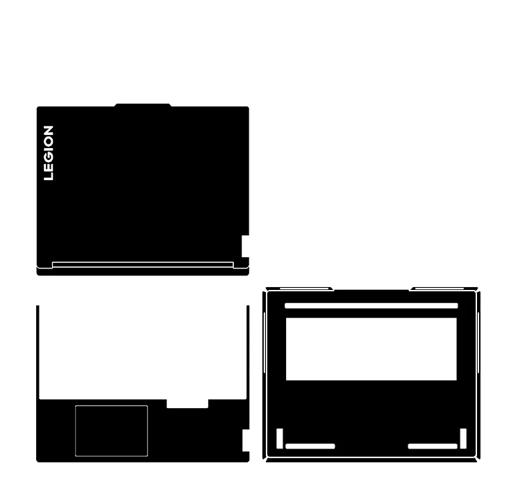 

Sticker Skin Cover for Lenovo Legion Slim 7i (16'', Gen 8) Laptop Carbon fiber Vinyl Protection