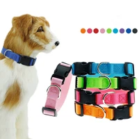 dog collar adjustable collars for dog walking solid dogs collar nylon chain dogs collars harness pet supplies pet accessories