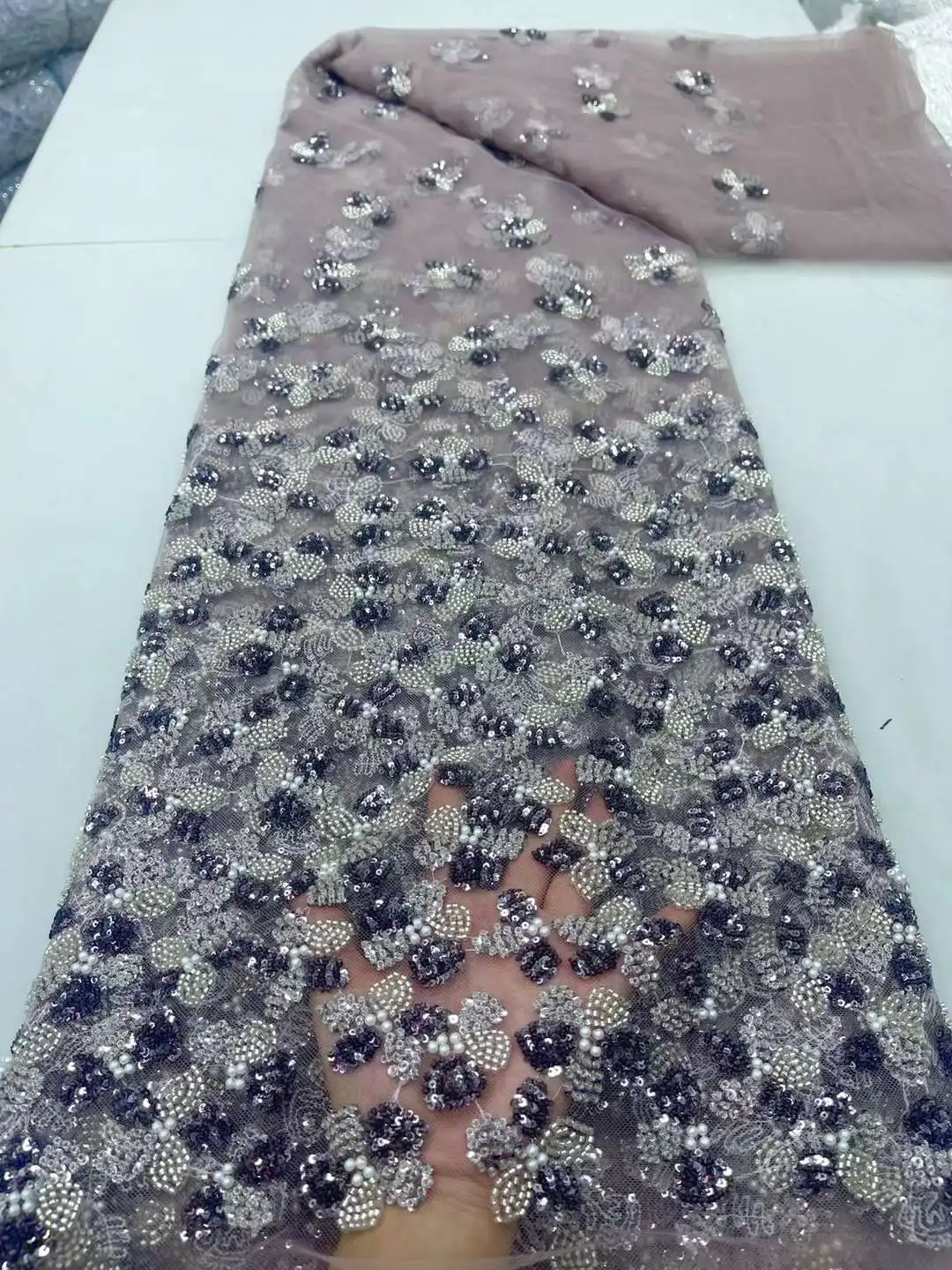Африканские блестки бусины кружевная ткань французская вышивка жениха