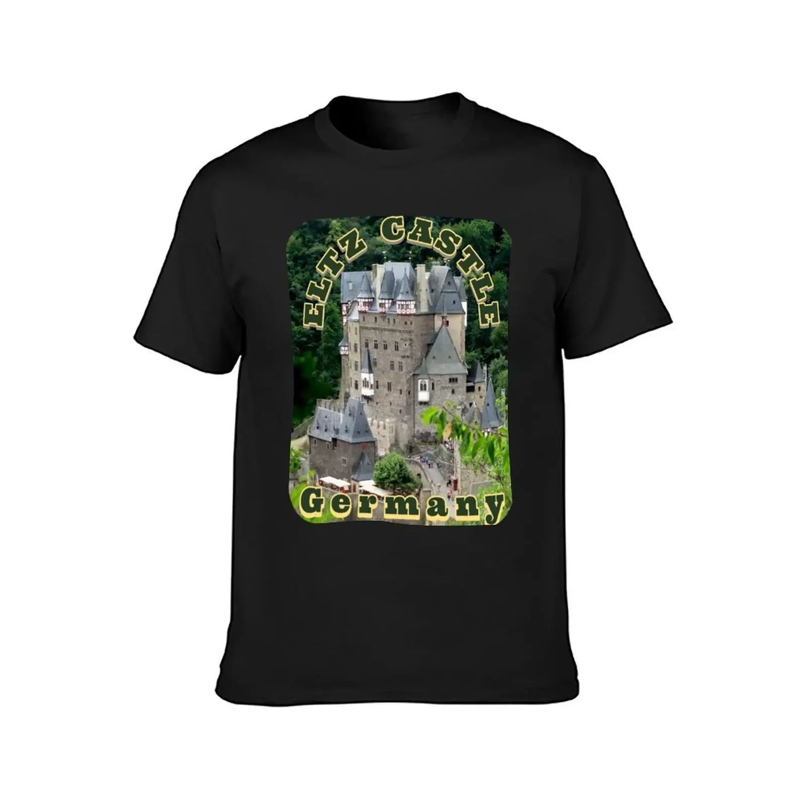 Футболка Burg Eltz Германия простая футболка с аниме топпинговые футболки мужские