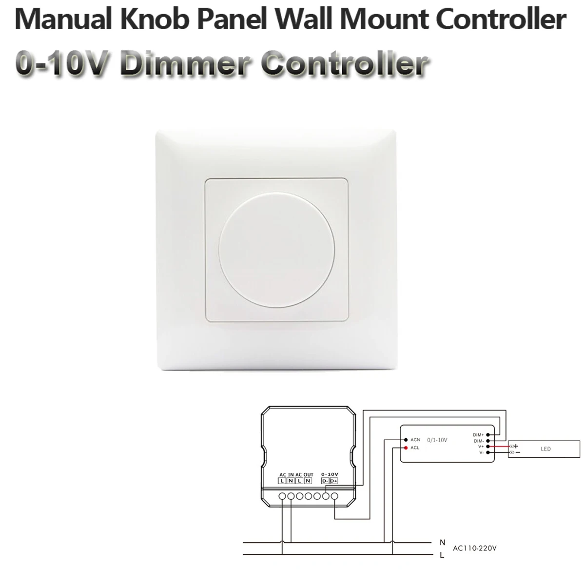 

Диммер YSRSAI YSR-L1 0-10В