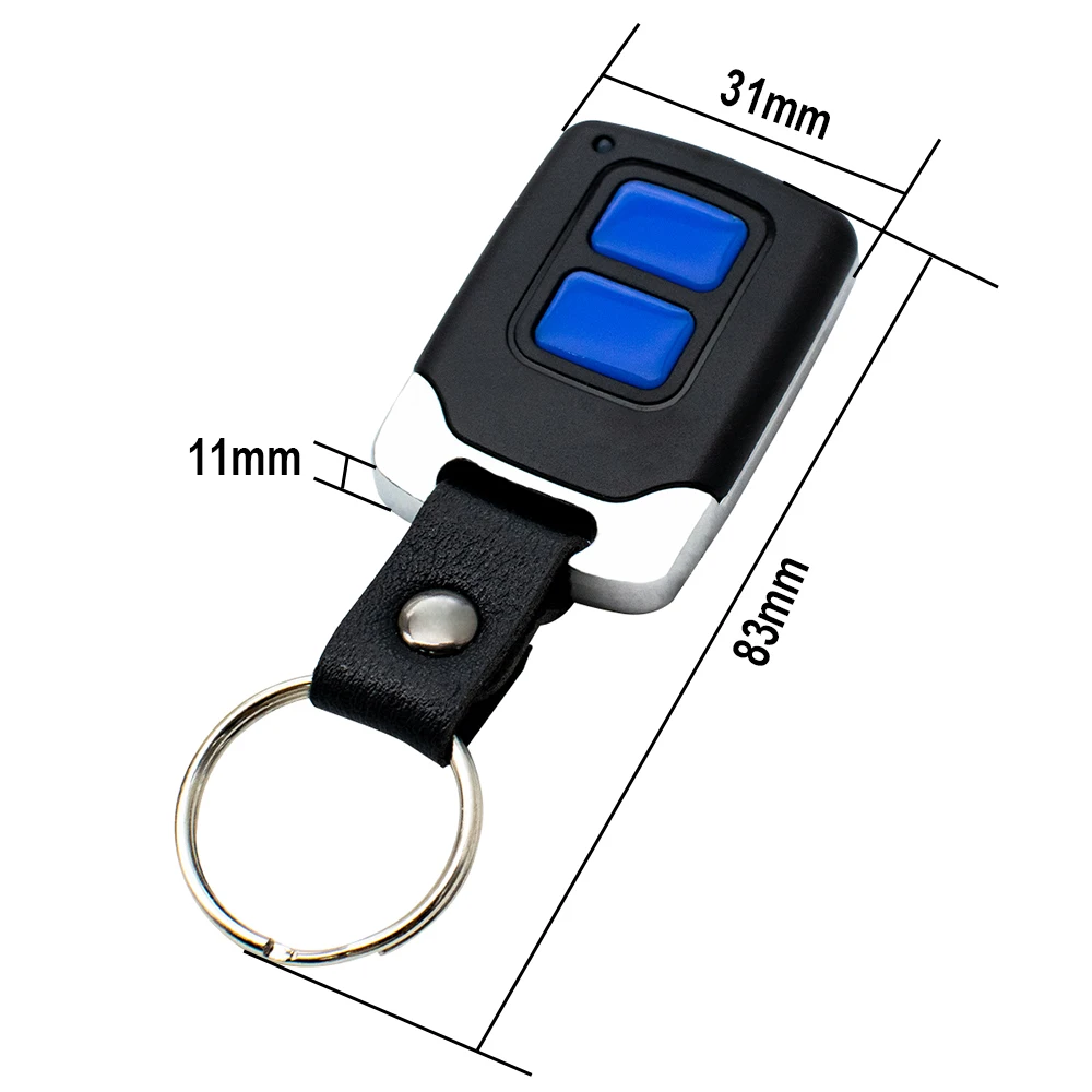 TAU 250K-SLIM RP 2/4 кнопки Ключи Гаражный пульт дистанционного управления для 250T-4RP 433 92