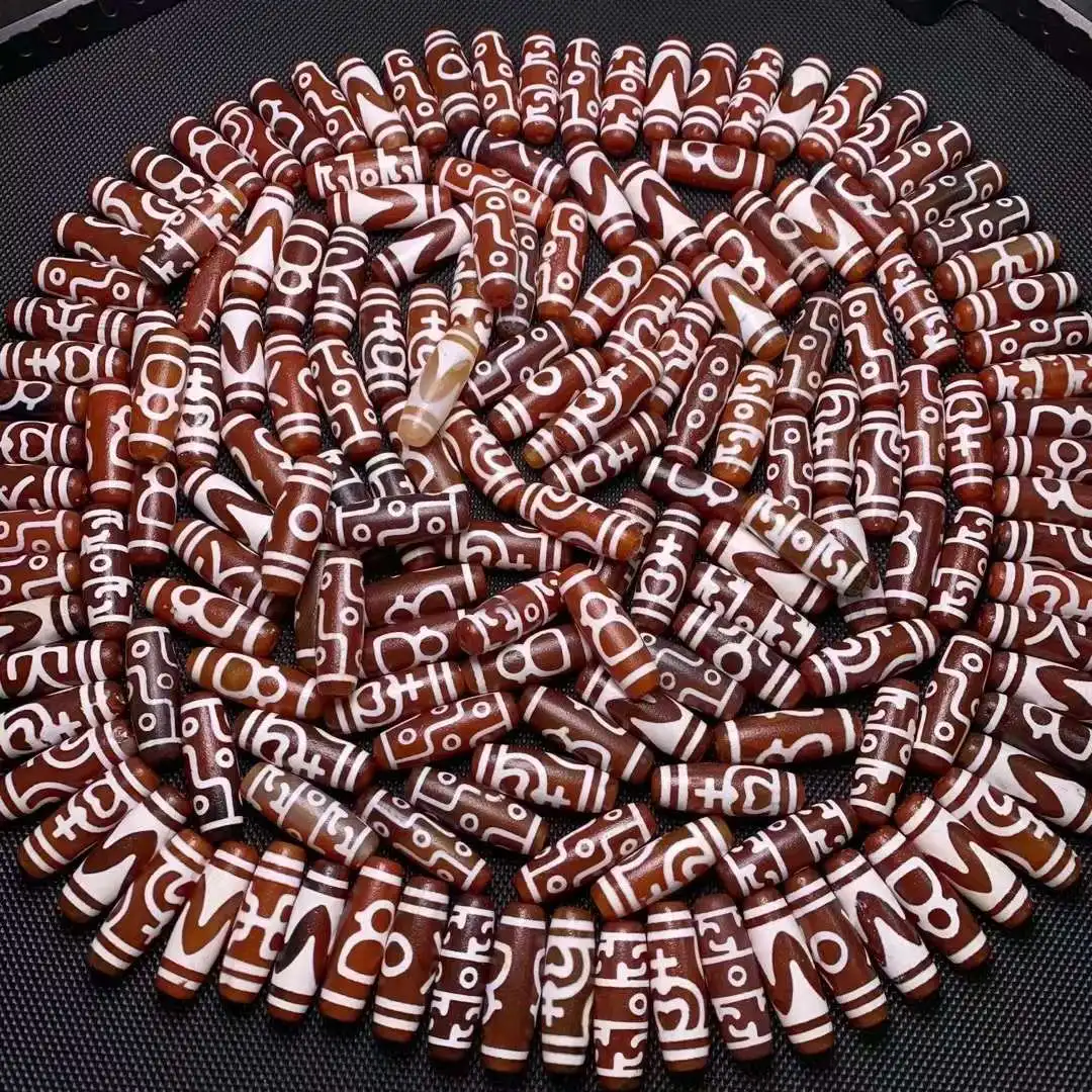 

592 шт./партия, сердолические круглые бусины Dzi