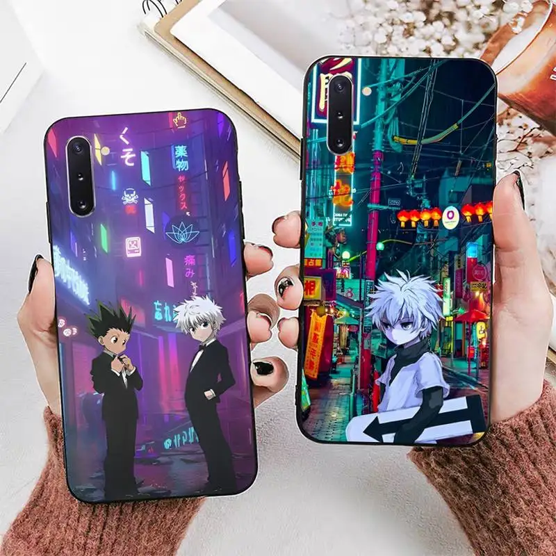 

Anime Hunter x Hunters Phone Case for Samsung Note 5 7 8 9 10 20 pro plus lite ultra A21 12 72