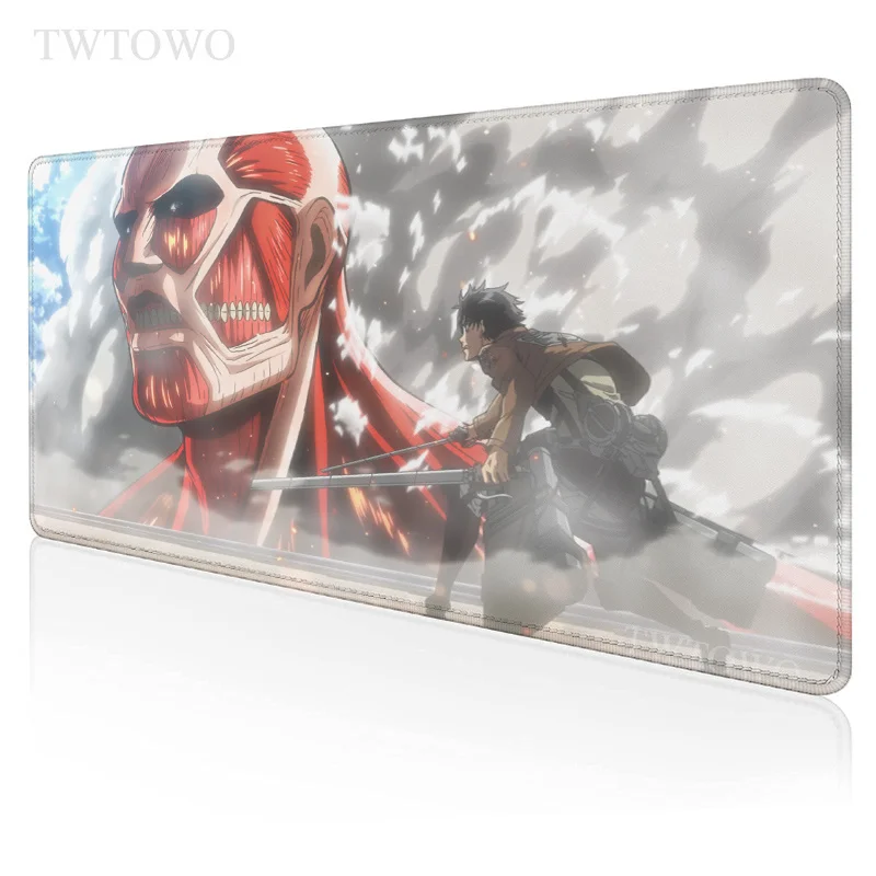 

Shingeki No Kyojin Mouse Pad Gamer XXL New Home MousePads keyboard pad Office Anti-slip Gamer Carpet Soft Mice Pad