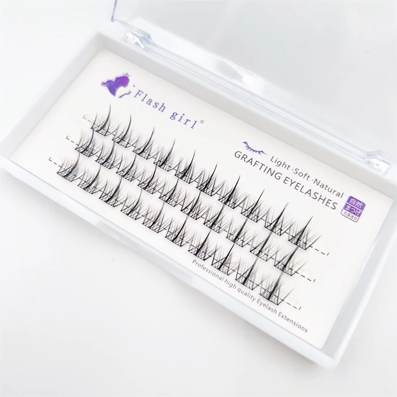 3 ряда/коробка готовый кластер прочный и двойной многоразовый натуральный