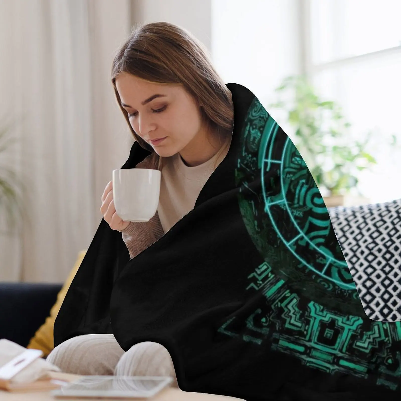 MAYAN TELEPORT Плед одеяла и мягкие роскошные модные St Bed