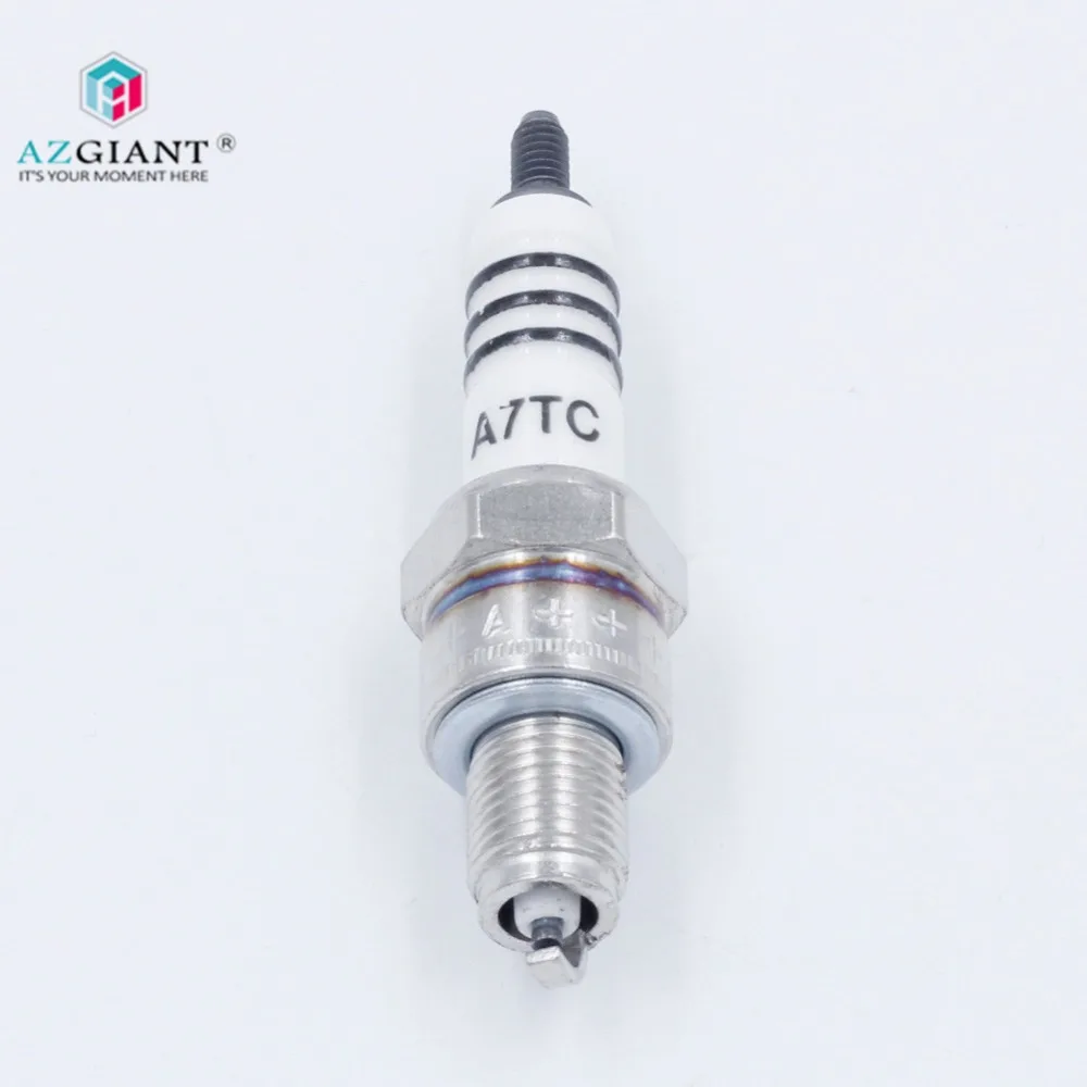 Свеча зажигания для мотоцикла A7TC GY6 50cc-150cc CR7HIX CR7HSA C7HSA A7RTC UF22 CR6HSA C5HSA C6HSA | Автомобили