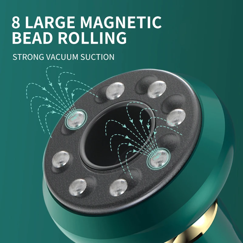 Электрический вакуумный массажный стаканчик для тела Антицеллюлитный