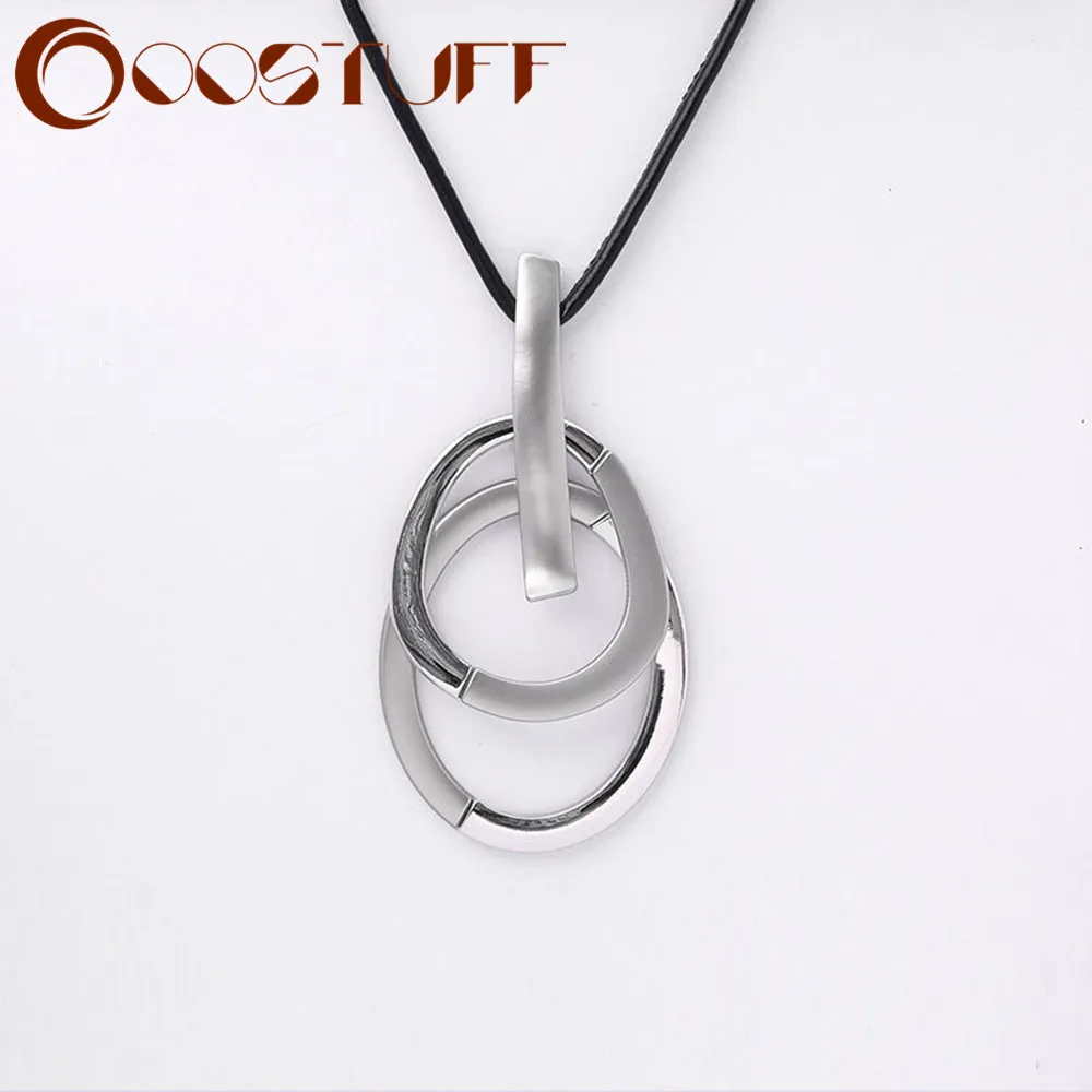 Корейская мода длинная цепочка подвеска геометрическое ожерелье для женщин 2022