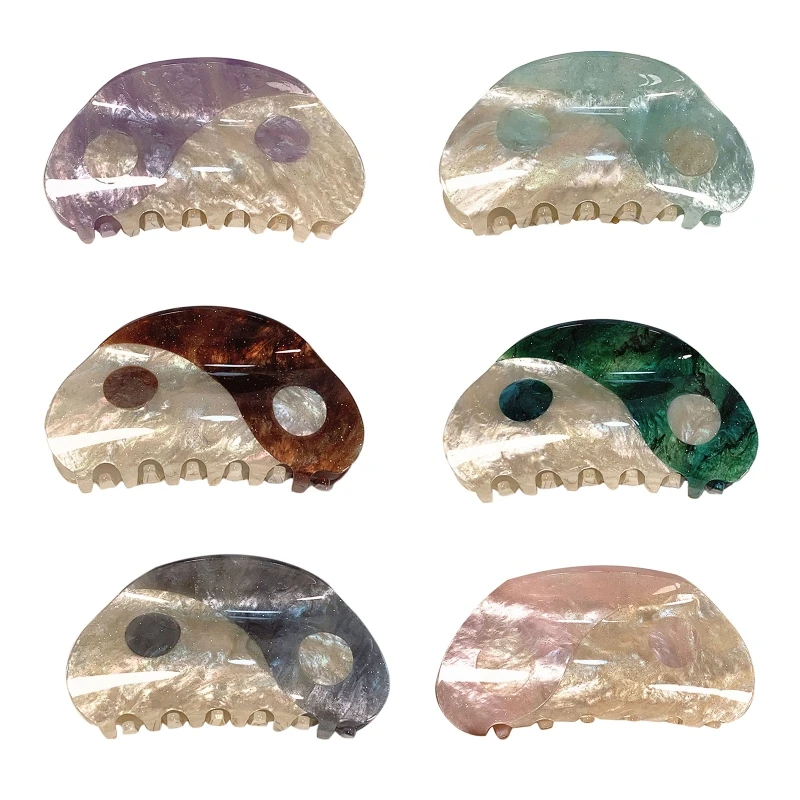 Matching Tai Chi Hair Clip Hairpin Headwear For Women Hair Bathroom Accessories Nonslip