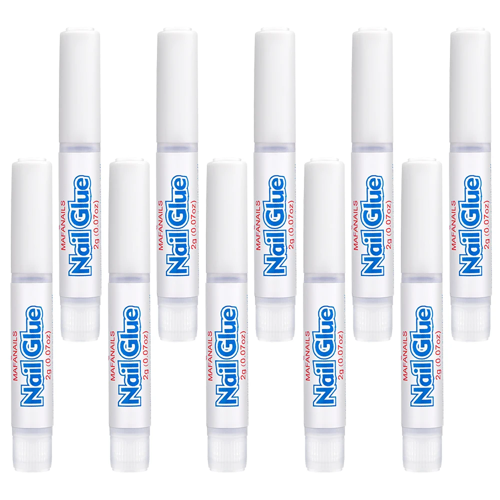 50/20/10 шт. быстросохнущий клей для акриловых ногтей
