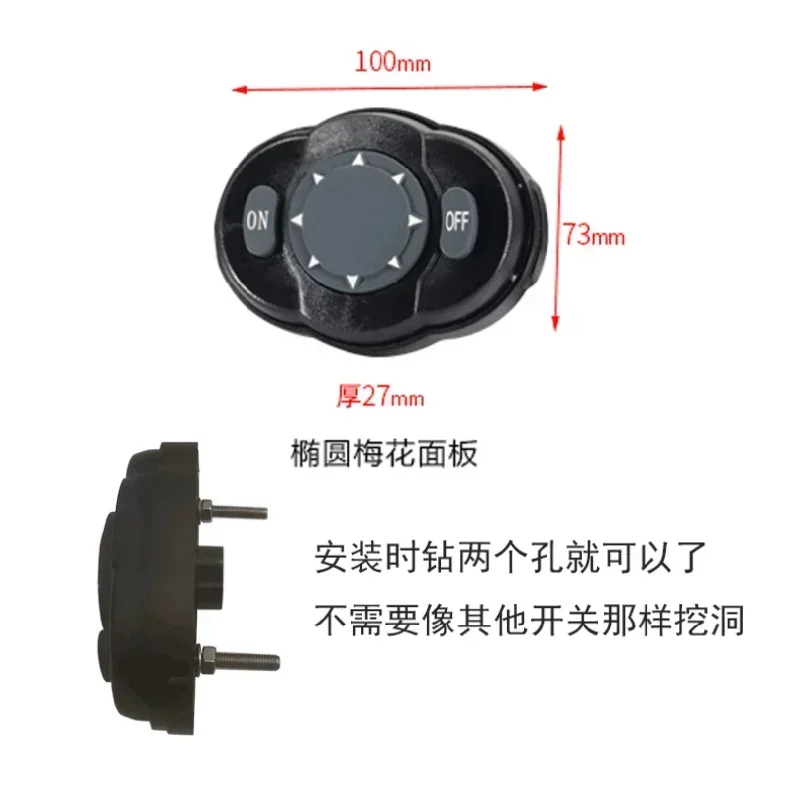 Морской прожектор 12 В 24 для яхты скоростной катера супер яркий сливовый