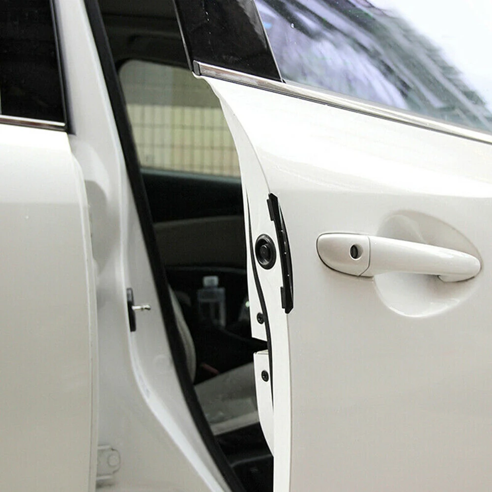 

4pcs Car Sticker Door Edge Guards Trim Molding Protection Strip Scratch Protector Car Crash Barriers Door Guard Collision