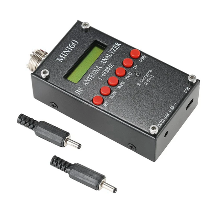 

1 Piece Ultra Light Mini60 Sark100 HF ANT SWR Antenna Analyzer Meter Tester Black With Android APP PC For Ham Radio Lovers