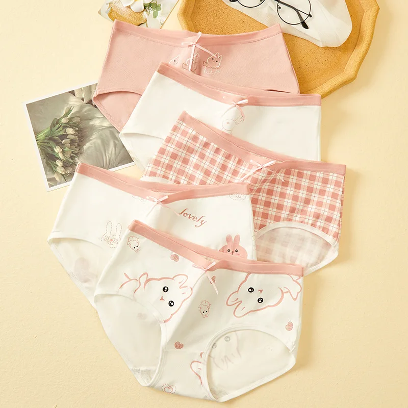 

Новинка 2023, брифы для молодых девушек, нижнее белье, сексуальные Симпатичные трусики, дышащие женские трусы, женское нижнее белье