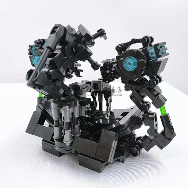 Роботы Moc строительные блоки игрушка удаление механического воина фигурка героя