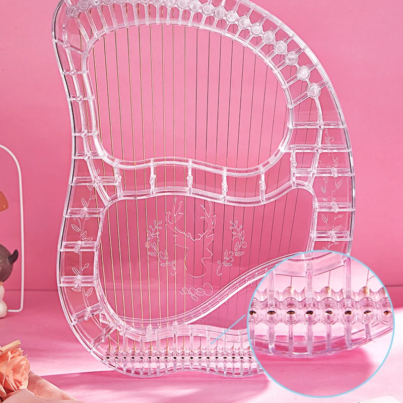 21 струнная миниатюрная деревянная лира-арфа профессионального фольклорного китайского традиционного мандолина-лиры подарок музыкальных инструментов.