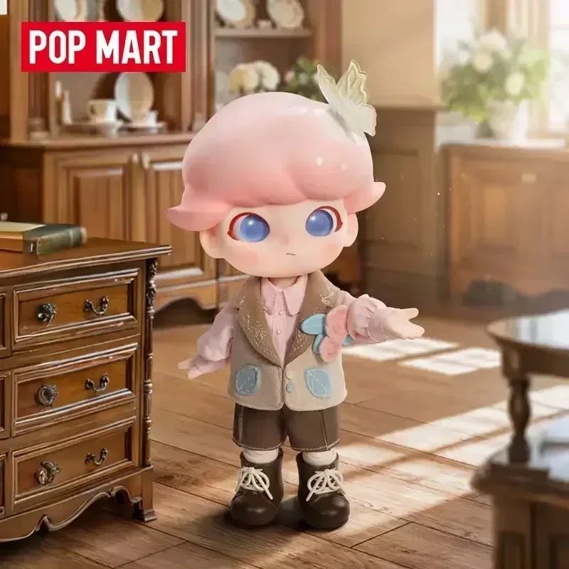 Фото Коллекционная виниловая фигурка POP MART DIMOO Gentleman Series, масштаб 1/8, подарок для любителей поп-культуры, лимитированная серия №2