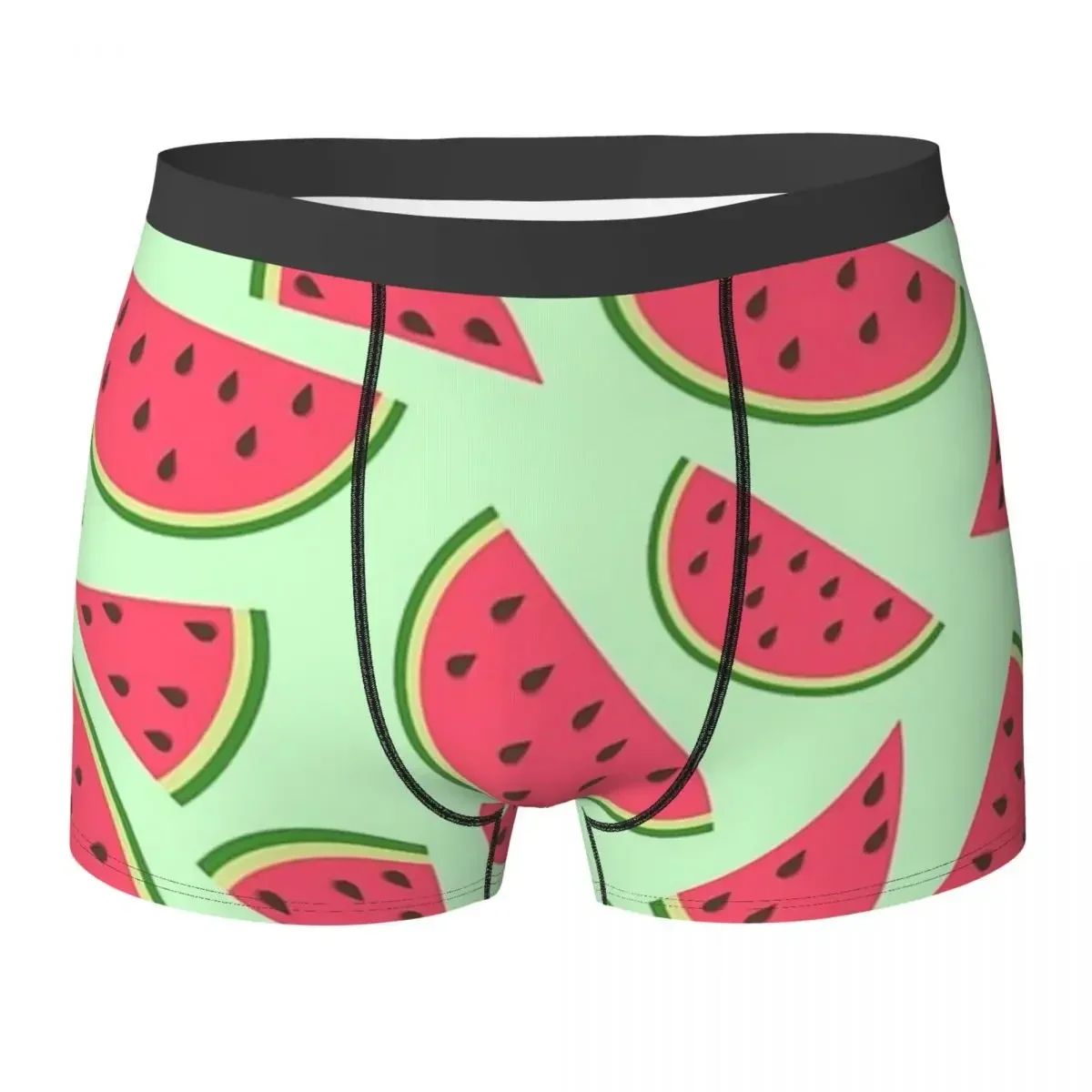 Трусы-боксеры шорты милые трусики с ломтиками арбуза мужское удобное нижнее