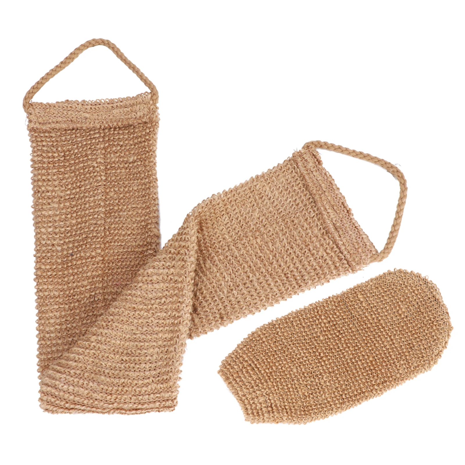 

Набор отшелушивающих перчаток для тела и лица, 2 шт.