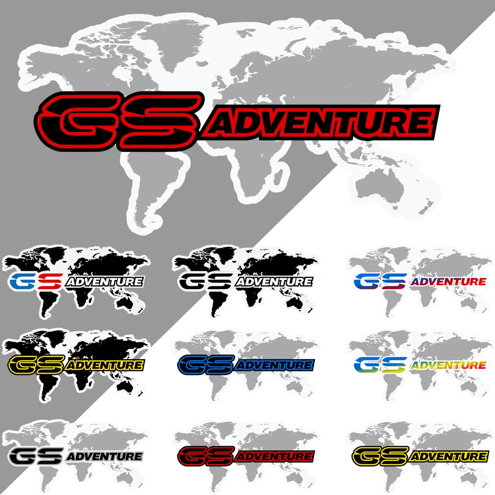 Для R1200GS F850GS F800GS R1250GS F750GS R 1200 1250 850 750 GS GSA Rallye Adventure, алюминиевые чехлы на багажник, наклейки (art.: 3920d32374cfd) - 3920d32374cfd