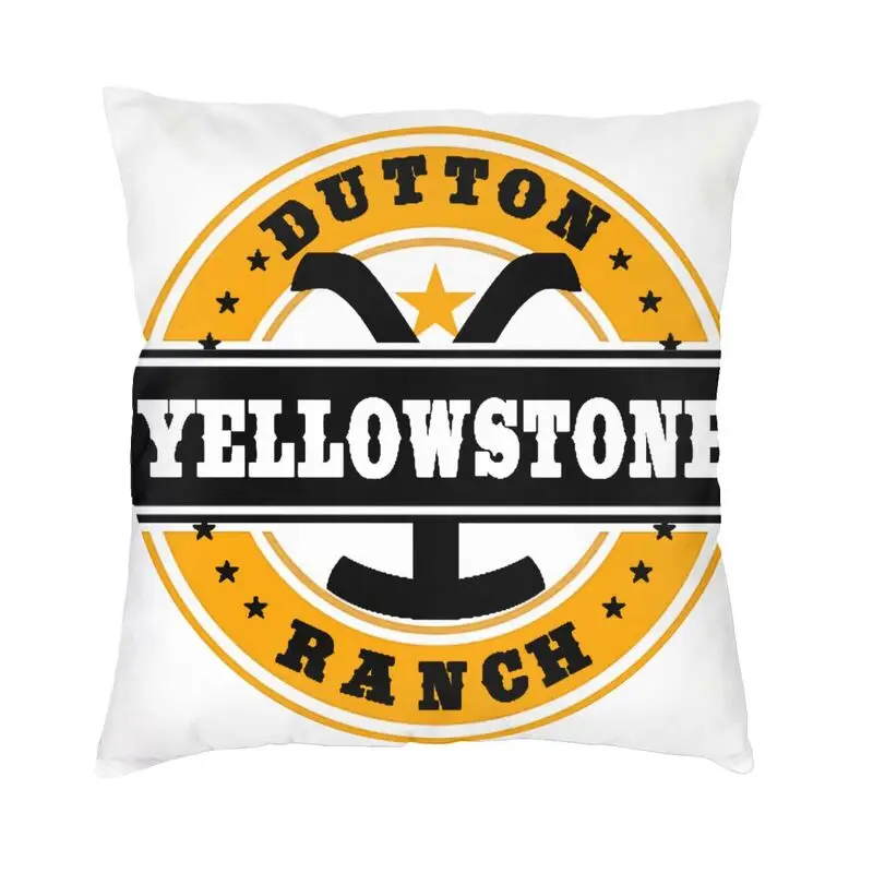 

Модные чехлы для подушек Yellowstone 45x45 см, Мягкая Наволочка для дивана, автомобиля, декоративная квадратная наволочка для спальни