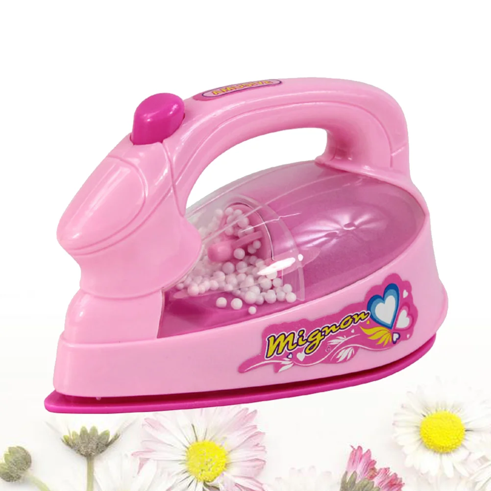 

Toy Appliances Mini Electric Toys Home Kids Household Simulation Iron Furniture Housekeeping Playset Pretend Play Preschool