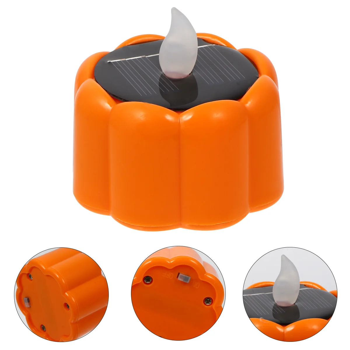 

Ledlightssolar Tea Decorativebar Pumpkin Electronicfloating Wedding Tealight Atmosphere Tealights Flickering Lighting Lamps